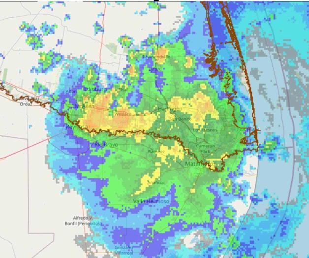 Prevén lluvias y vientos por disturbio tropical en frontera de Tamaulipas Prevén lluvias y vientos por disturbio tropical en frontera de Tamaulipas
