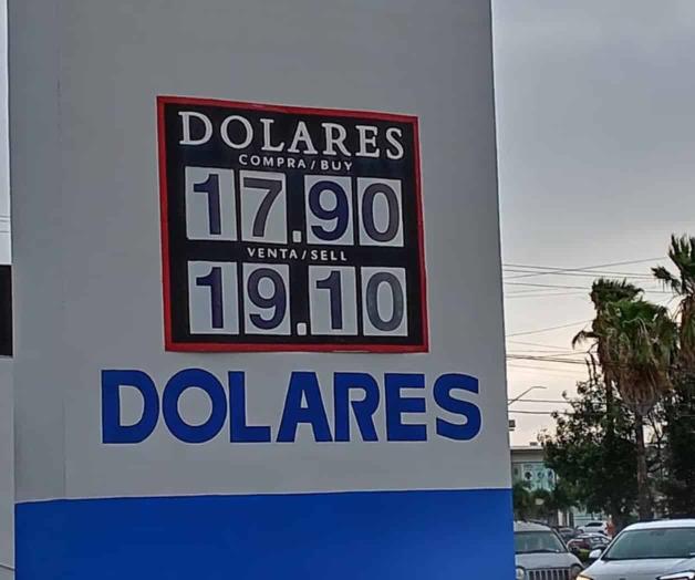 Se mantiene estable el peso frente a d&oacute;lar