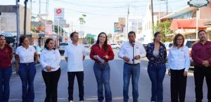 Invierte Carmen Lilia 4.6 millones de pesos en rehabilitación de drenaje sanitario en Nuevo Laredo