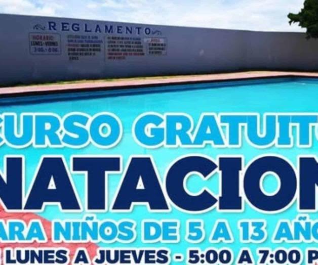 Invitan a inscribirse a curso de natación Invitan a inscribirse a curso de natación