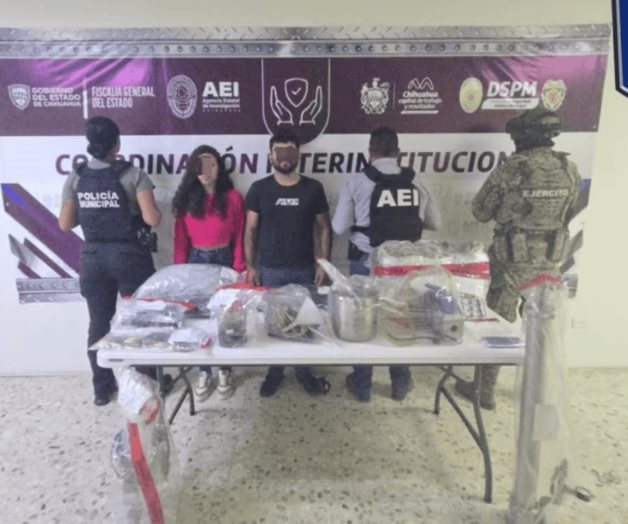 Dos detenidos por posesi&oacute;n de narc&oacute;ticos en Chihuahua