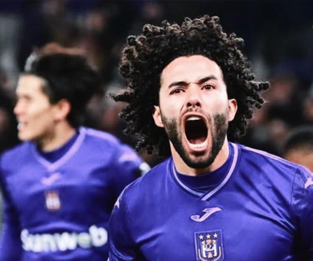 Marca Huerta en triunfo del Anderlecht