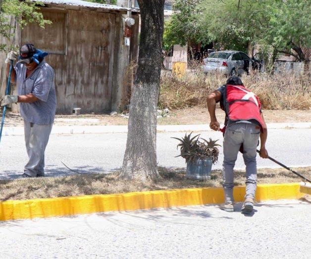 Mejoran imagen de la colonia Loma Alta Mejoran imagen de la colonia Loma Alta