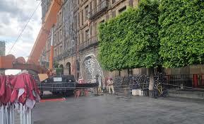 CDMX comienza instalación del alumbrado para el 15 de septiembre