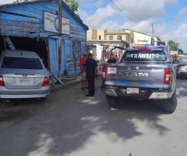 Chocan en avenida las Am&eacute;ricas