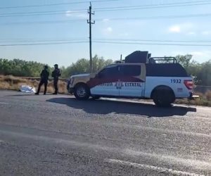 Muer3 un hombre al ser arrollado en la carretera San Fernando-Reynosa.