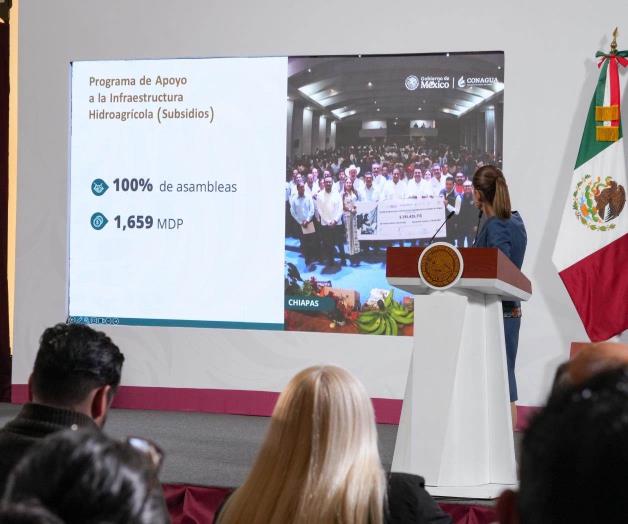 Tecnifica M&eacute;xico los distritos de riego: CSP