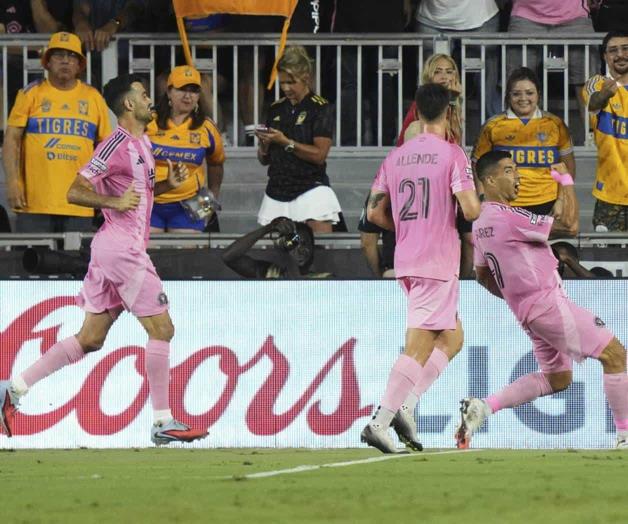 Su&aacute;rez anota dos penales y clasifica a Inter Miami sobre Tigres en Leagues Cup