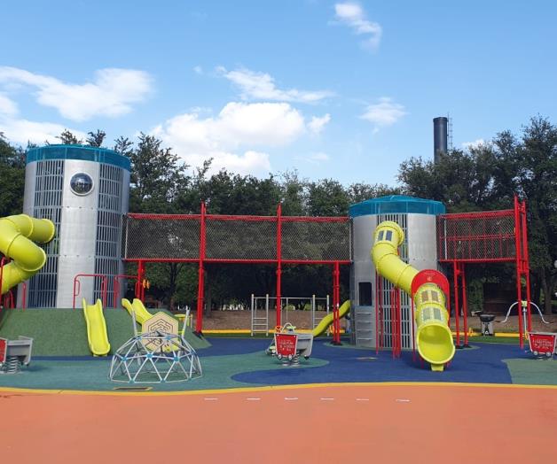 Inaugurada área de juegos infantiles en el Parque Fundidora Inaugurada área de juegos infantiles en el Parque Fundidora
