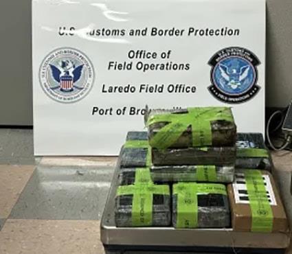 Incautan cocaína oculta en tráiler Incautan cocaína oculta en tráiler