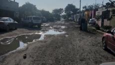 Reportan afectaciones por drenaje y agua potable">