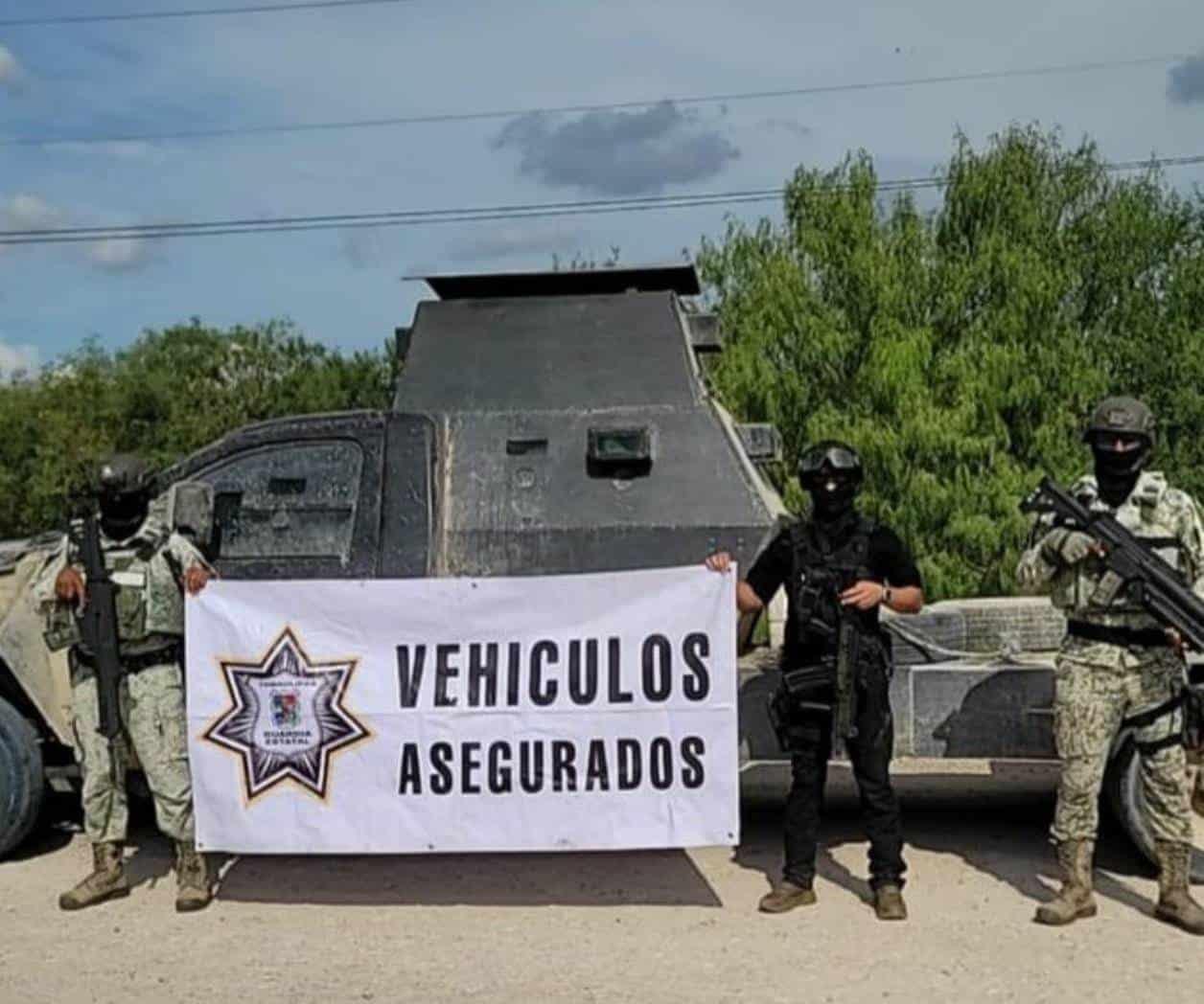Aseguran un vehículo con blindaje artesanal