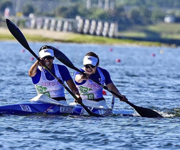 M&eacute;xico destaca en semifinal de K2 500 metros en Campeonato Mundial de Canotaje Velocidad