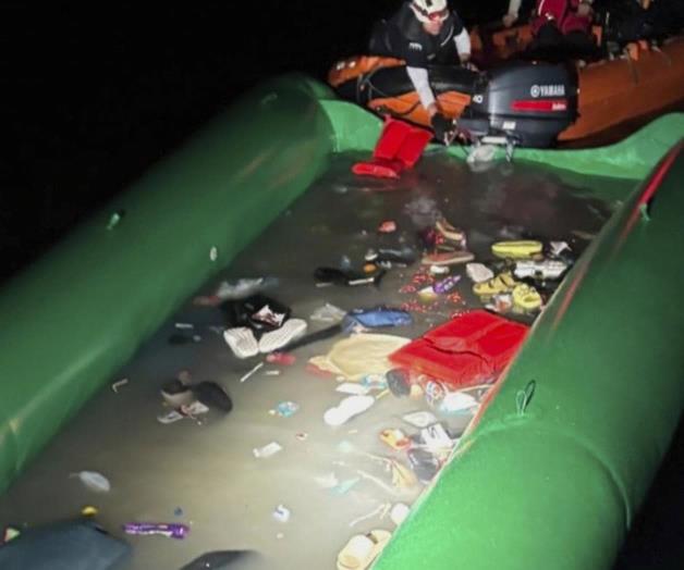Rescate en aguas internacionales tras tragedia de migrantes Rescate en aguas internacionales tras tragedia de migrantes