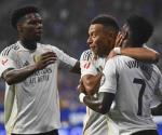 Vinícius Júnior y Mbappé lideran victoria del Real Madrid en La Liga