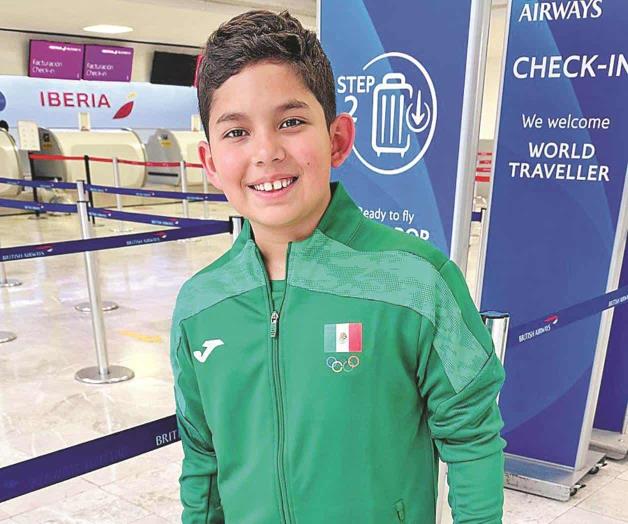 Listo Roldán para representar a México Listo Roldán para representar a México