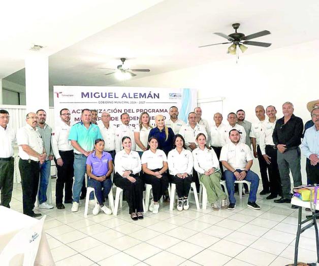 Actualizan ordenamiento territorial de M. Alemán Actualizan ordenamiento territorial de M. Alemán