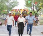 Asiste alcaldesa al  53 aniversario del  ejido La Carreta II