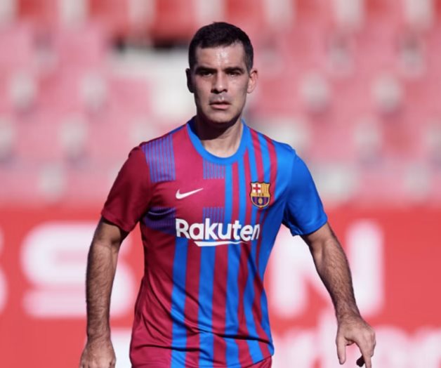 Rafael M&aacute;rquez recibe un regalo especial del FC Barcelona