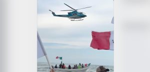 Ecologistas de Río Bravo denuncian intimidación de helicópteros en el Golfo de México