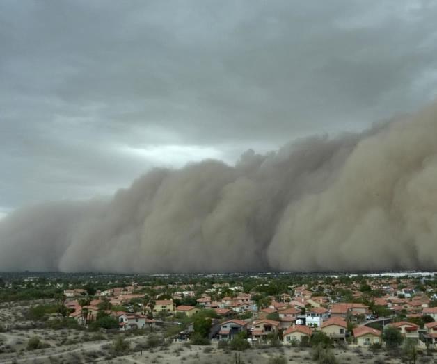 Impactante tormenta de polvo azota Phoenix Impactante tormenta de polvo azota Phoenix