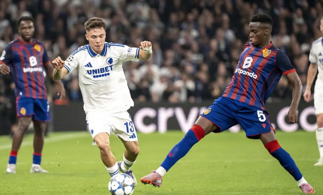 Copenhague avanza en Champions League 2025 tras vencer al Basel suizo