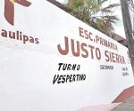 Descartan cuota de inscripción  evn Escuela Primaria Justo
