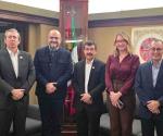 Gestiona rector  acuerdos para  fortalecer la UAT