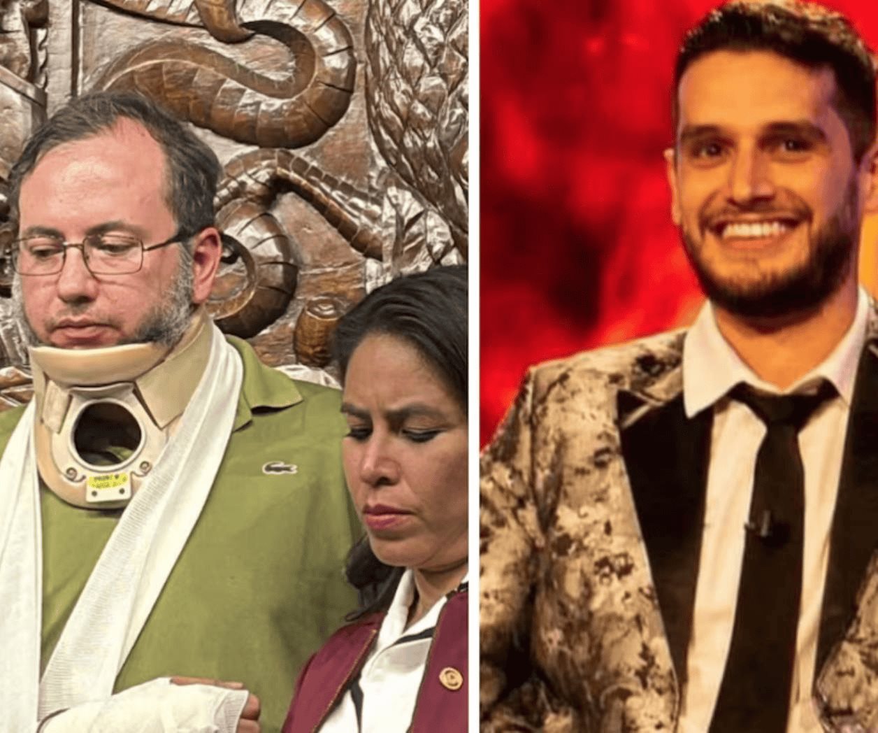 Adrián Marcelo reacciona a lesiones de colaborador de Noroña