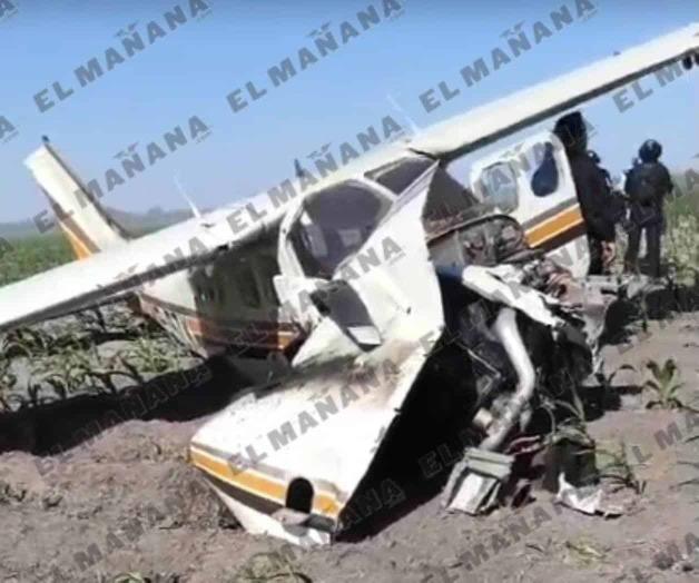 Una persona sin vida tras desplome de avioneta en carretera Reynosa–San Fernando Una persona sin vida tras desplome de avioneta en carretera Reynosa–San Fernando
