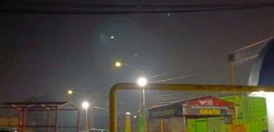 Quema de basura causa nube tóxica
