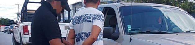 Detienen a sujeto con vehículo robado