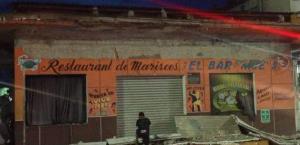 Se desploma marquesina