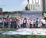Familiares de desaparecidos marchan en CDMX