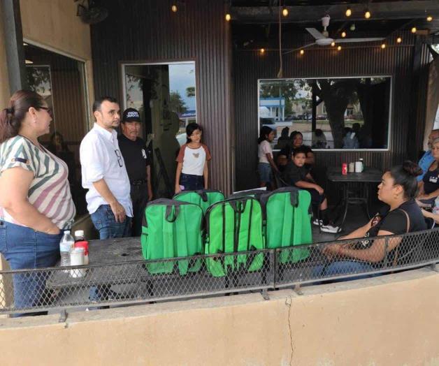 Lleva Partido Verde útiles escolares Lleva Partido Verde útiles escolares