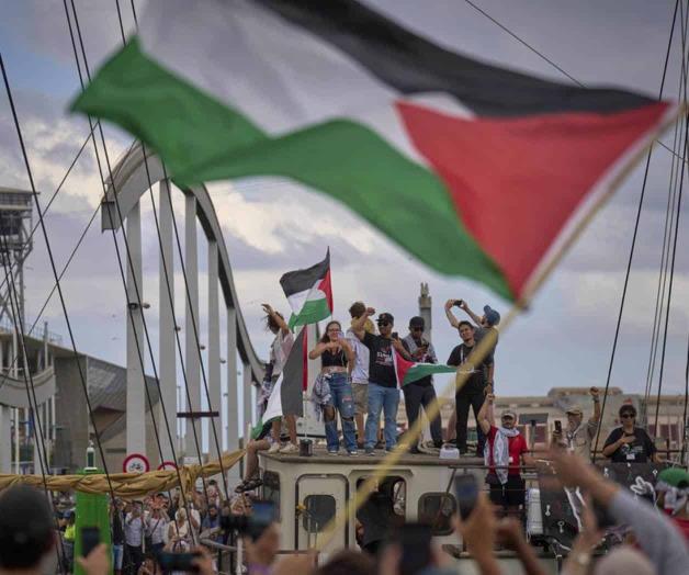 Flotilla con destino a Gaza zarpa de Barcelona por segunda vez tras retraso por tormenta Flotilla con destino a Gaza zarpa de Barcelona por segunda vez tras retraso por tormenta