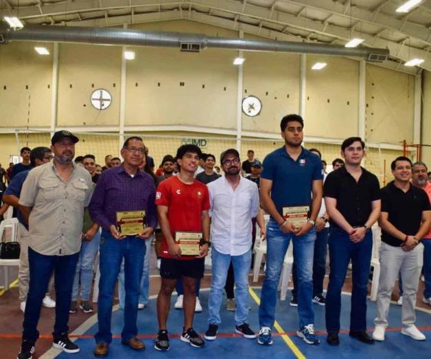 Apoya municipio clínica de voleibol Apoya municipio clínica de voleibol