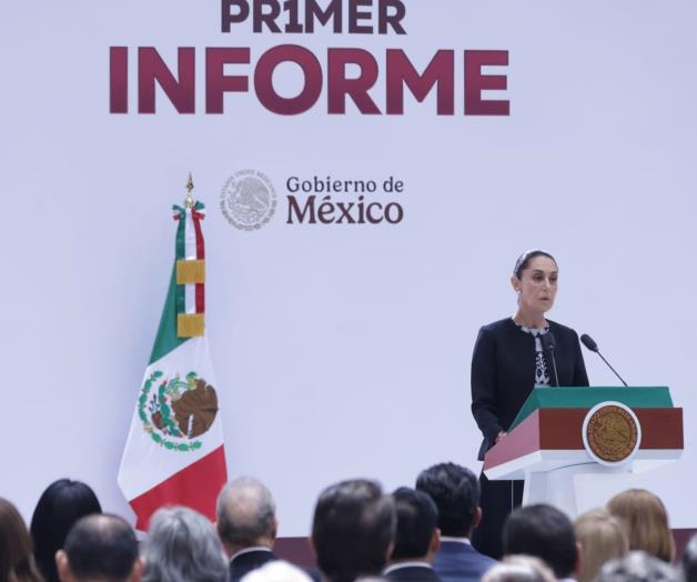 “No llegué sola, llegué con todas las mujeres mexicanas”: CSP rinde primer informe “No llegué sola, llegué con todas las mujeres mexicanas”: CSP rinde primer informe