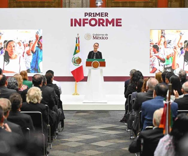 Asiste Américo al Primer Informe de Claudia Sheinbaum Asiste Américo al Primer Informe de Claudia Sheinbaum