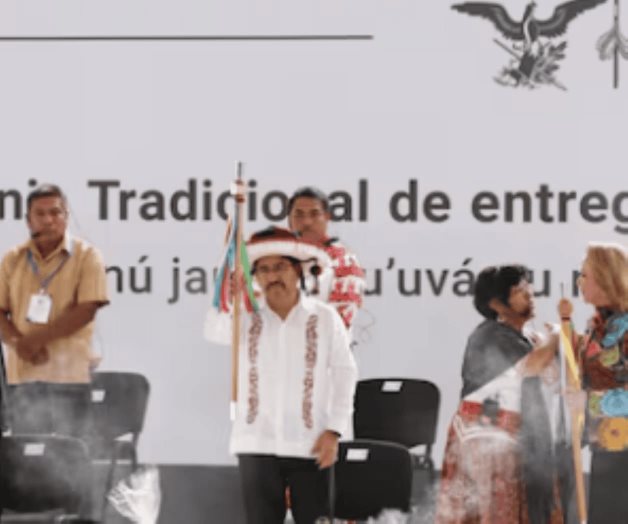 Ceremonia ancestral de purificaci&oacute;n marca inicio del mandato de Hugo Aguilar Ortiz en la SCJN