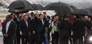 Tardó Rubio casi dos horas del AIFA a Polanco por tráfico