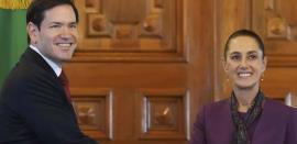 Sheinbaum y Rubio acuerdan cooperación en seguridad y combate al narcotráfico