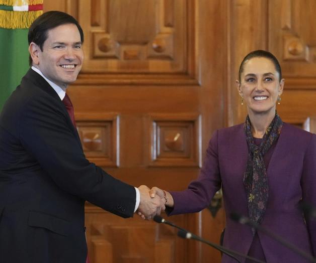 Sheinbaum y Rubio acuerdan cooperación en seguridad y combate al narcotráfico Sheinbaum y Rubio acuerdan cooperación en seguridad y combate al narcotráfico