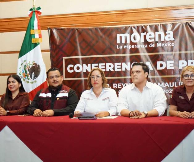 Morena Tamaulipas se desmarca del Partido Verde: "Tamaulipas es guinda y nada más" Morena Tamaulipas se desmarca del Partido Verde: "Tamaulipas es guinda y nada más"