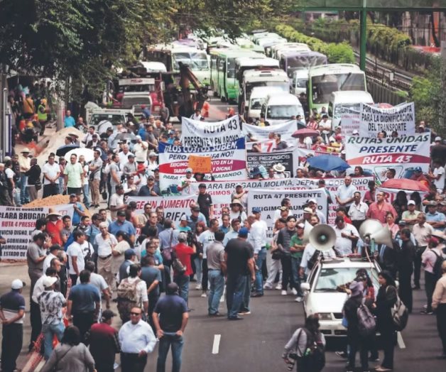 Transportistas de la Fuerza Amplia logran acuerdo por bono de combustible Transportistas de la Fuerza Amplia logran acuerdo por bono de combustible