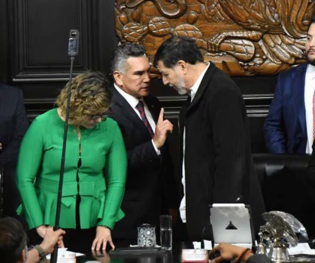 FGR investiga agresión de Alito Moreno contra Noroña FGR investiga agresión de Alito Moreno contra Noroña