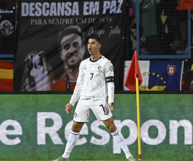 Cristiano Ronaldo marca un gol impresionante mientras apunta a su sexto Mundial Cristiano Ronaldo marca un gol impresionante mientras apunta a su sexto Mundial