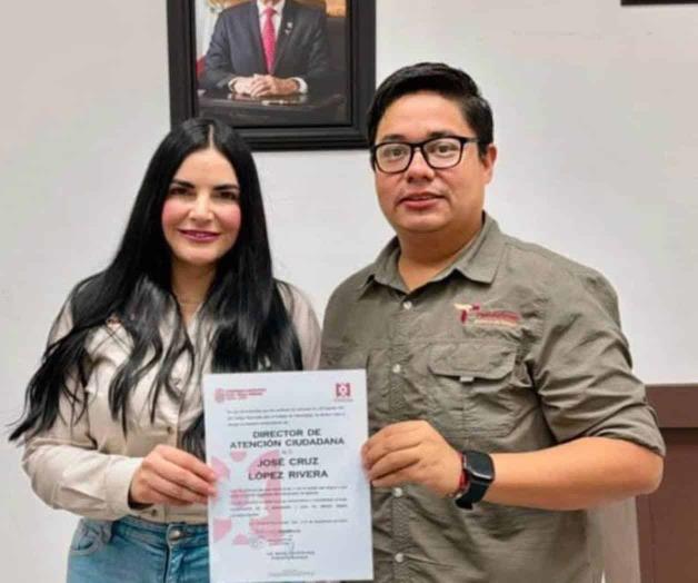Asignan a director de atención ciudadana Asignan a director de atención ciudadana
