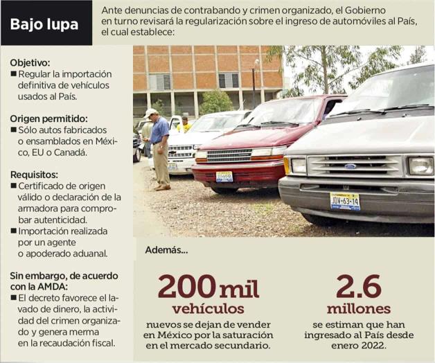 Modificar&aacute;n decreto para regular autos chocolate