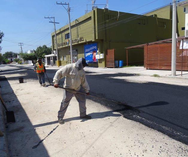 Rehabilitan las vialidades afectadas por la Comapa Rehabilitan las vialidades afectadas por la Comapa
